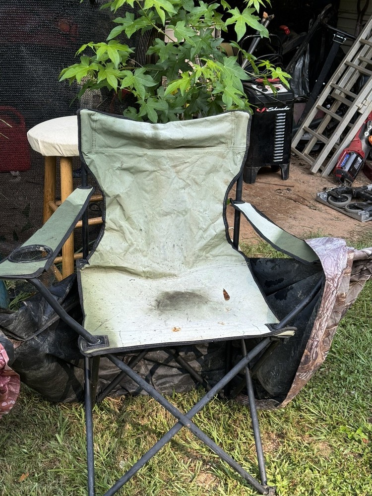 hunting ground blind chair