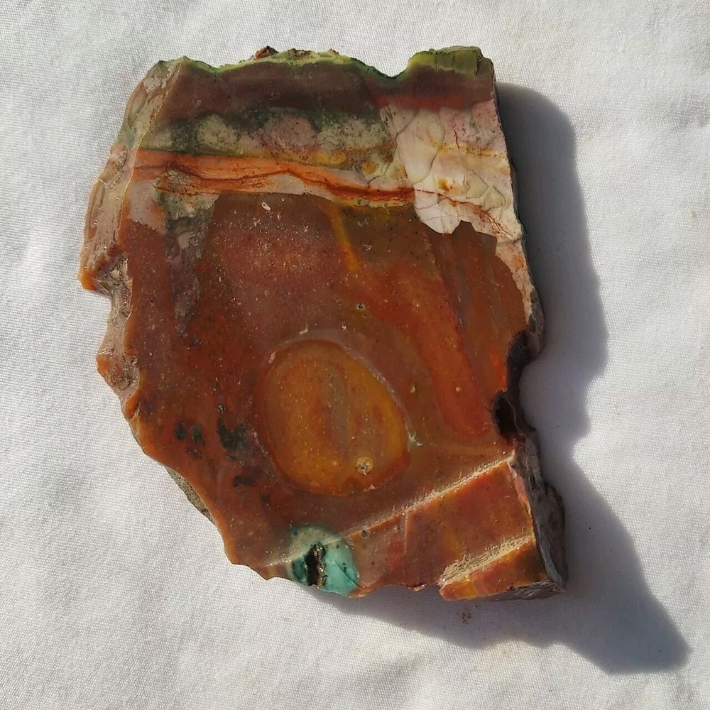 HAYSTACK JASPER SLAB ~ 95 grams / rough agate jasper mineral rock