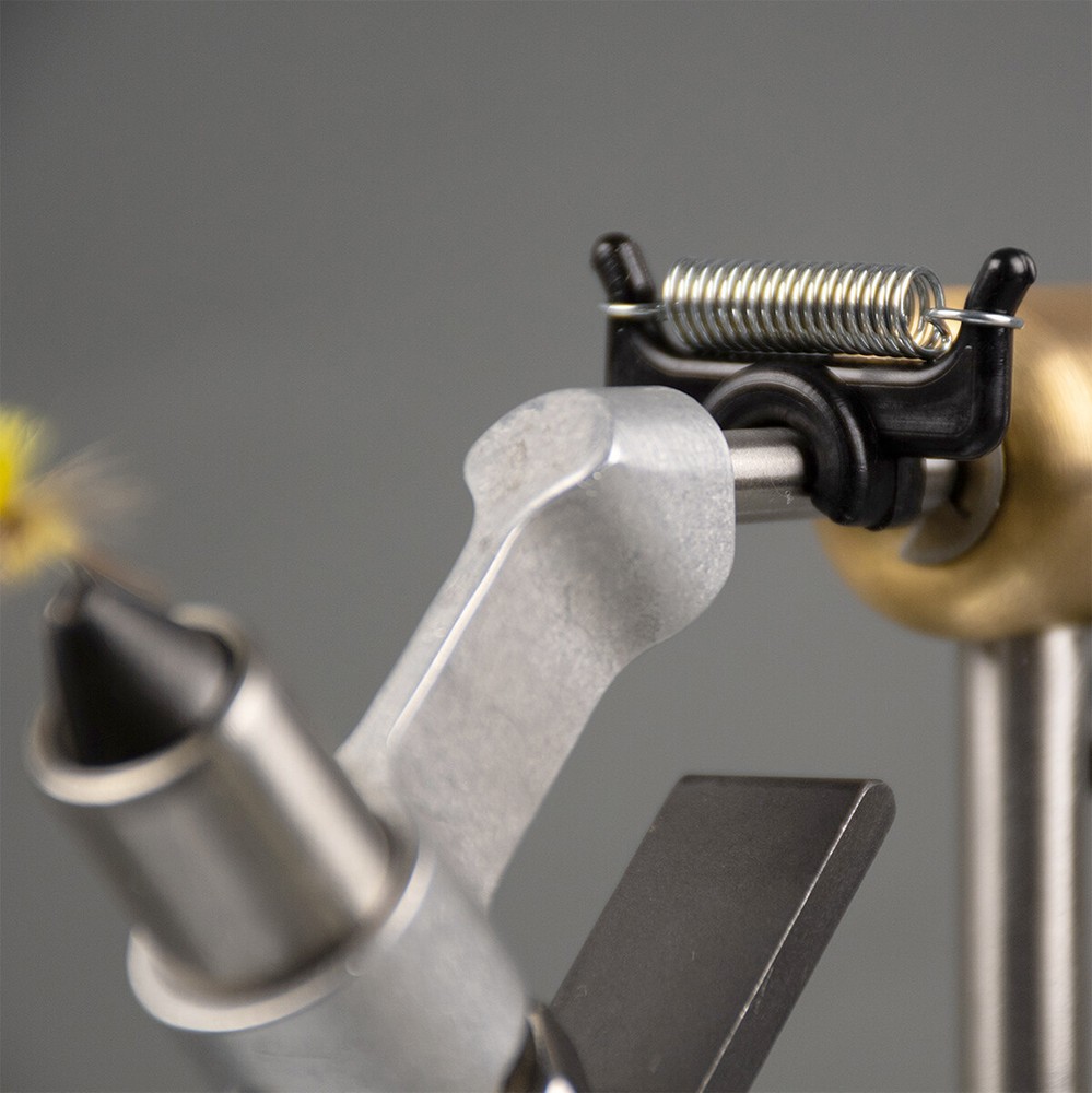 PEAK MATERIAL CLIP - Fly Tying Vise Attachment Accessory Includes 2 Springs NEW!