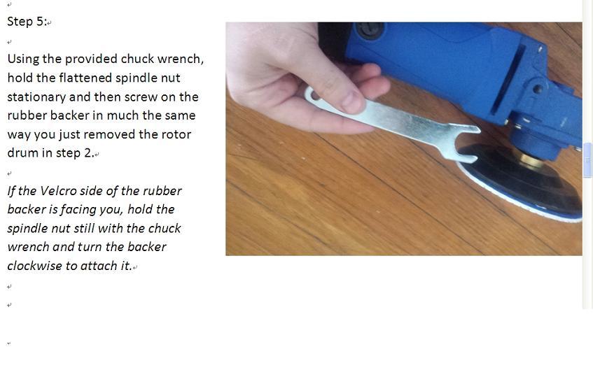 Pipe Polisher 110V Variable Speed + 110pcs 1/2"x30" Sanding Belt Set