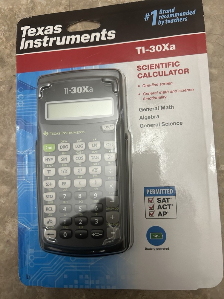 New Texas Instruments TI-30Xa Scientific Calculator