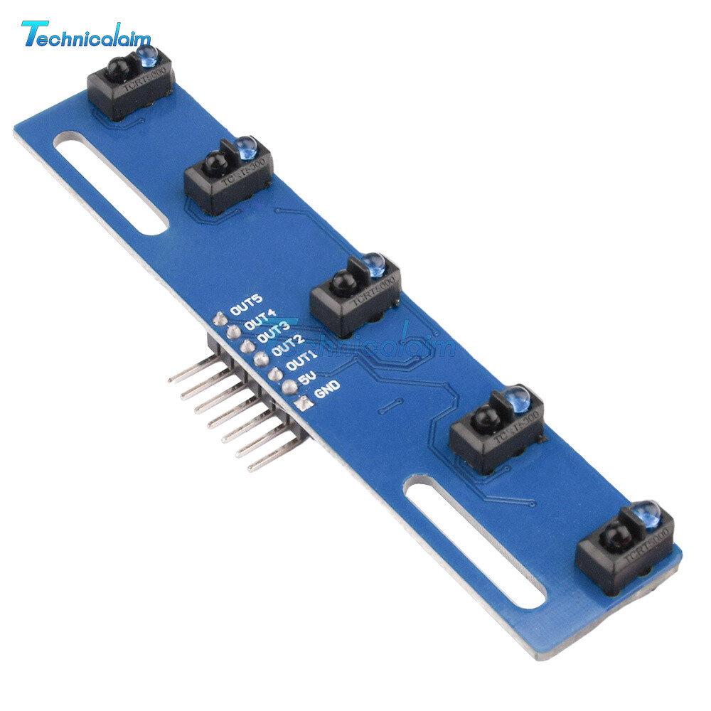 5-Way Tracking Sensor Infrared Line Sensor Obstacle Avoidance Module TCRT5000L-