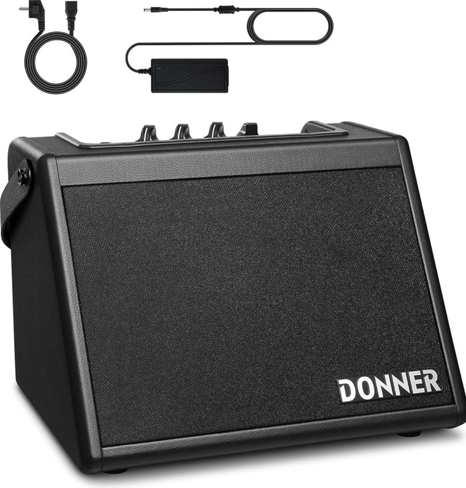Donner Mini Electric Drum Amp 20W Wireless Electronic Drum Amplifier Bluetooth