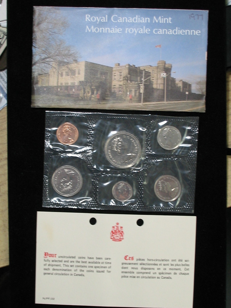 1977 CANADA PROOFLIKE MINT SET * WITH ORIGINAL MINT PACKAGING *