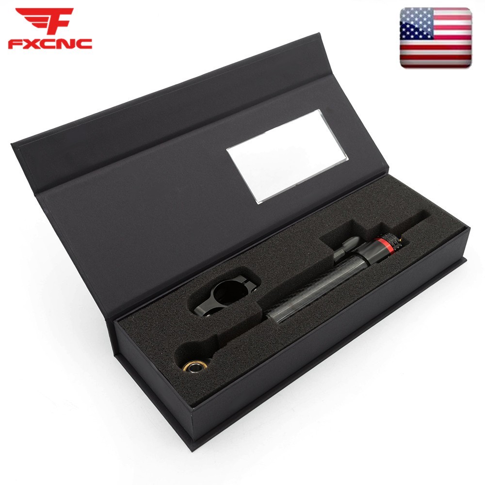 Carbon Fiber Universal Steering Damper Linear Stabilizer Reversed Adjustable