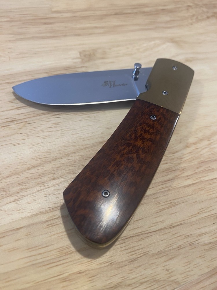 Steve Hostetler Liner Locking Folding Knife