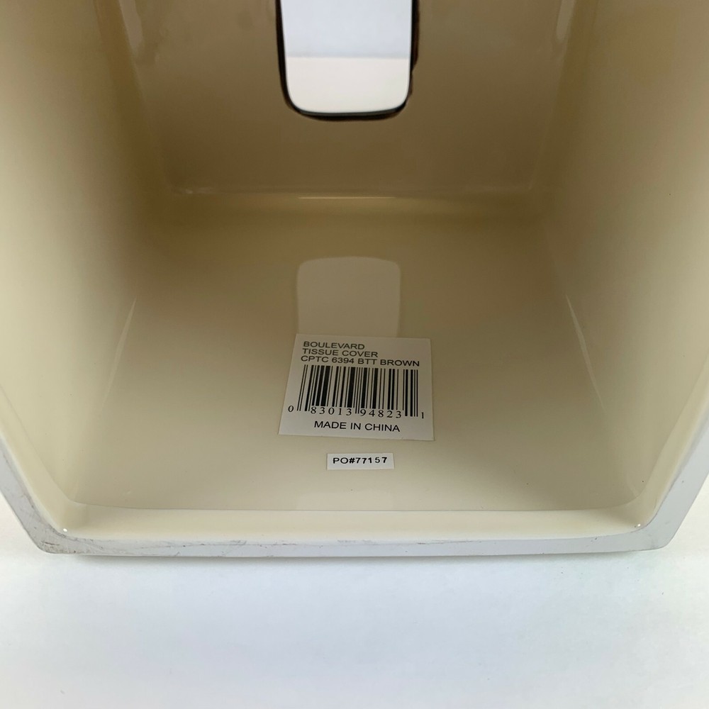 Croscill Boulevard Tissue Cover ceramic Bathroom