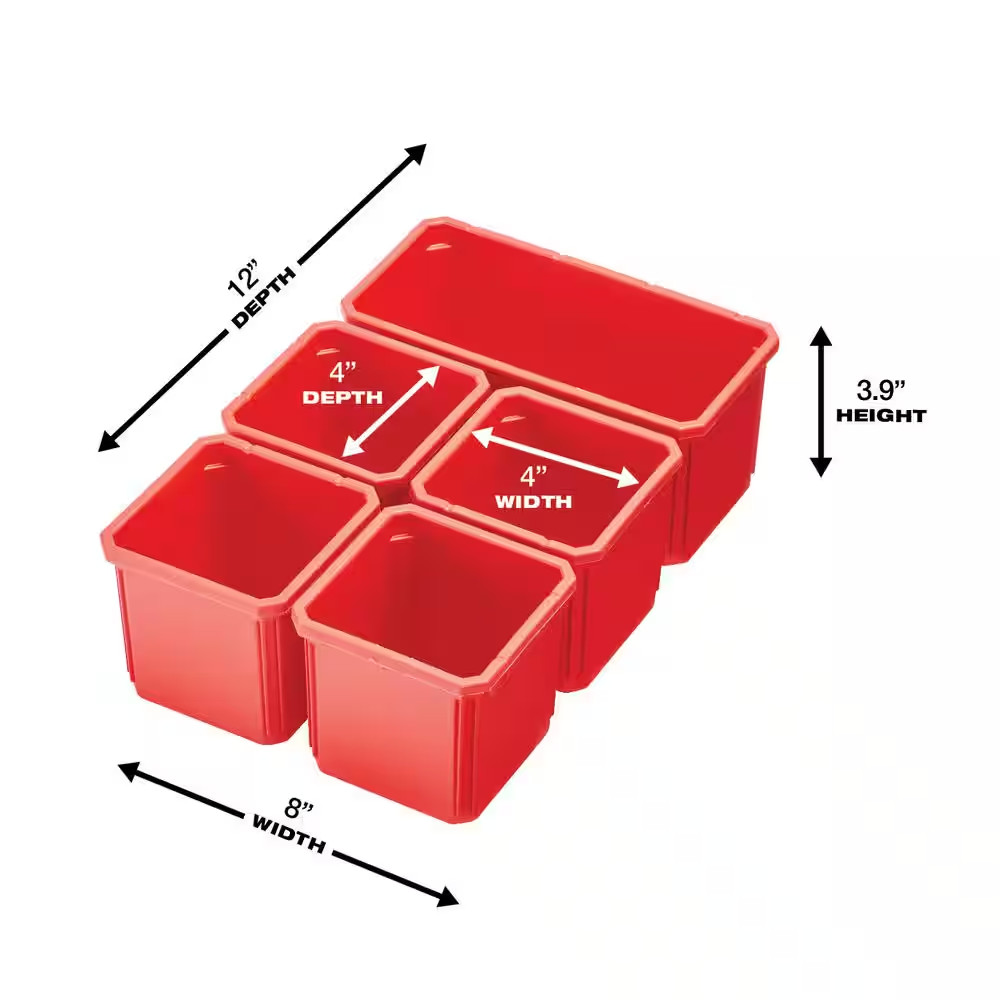 PACKOUT 11-Compartment Small Parts Organizer (3-Pack)