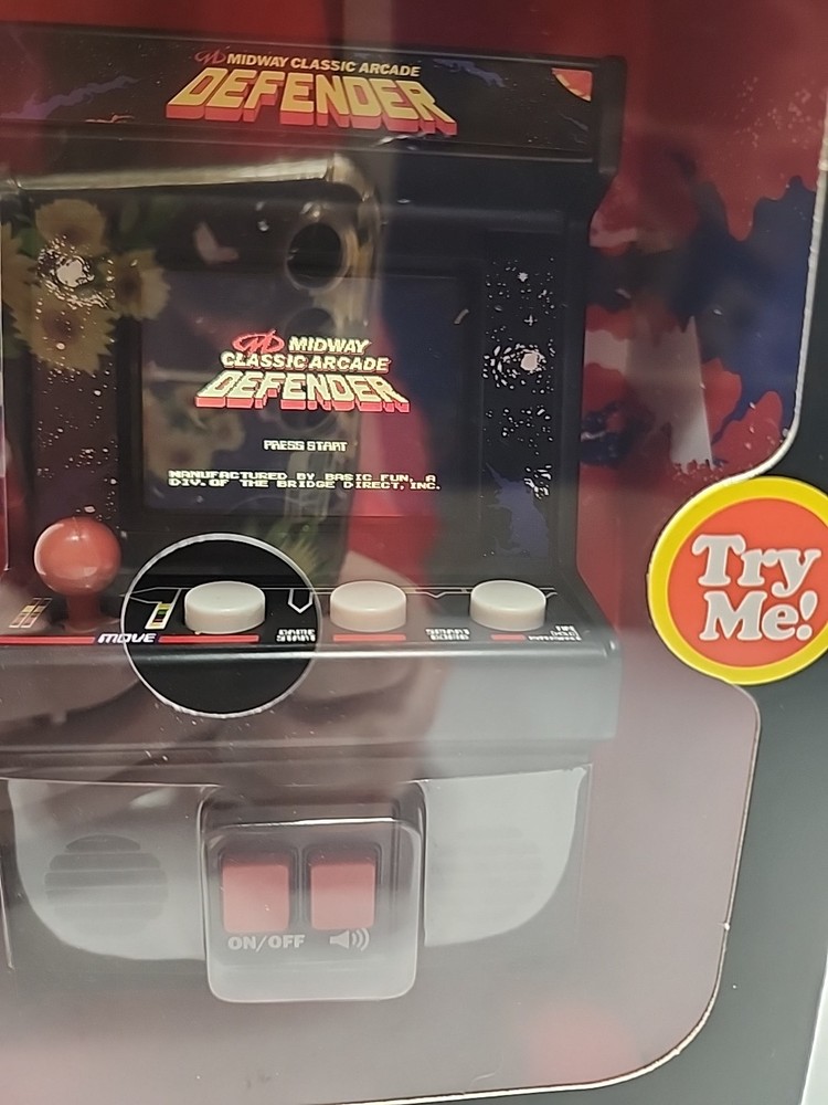 Midway Retro Mini Arcade Defender Handheld Electronic Game