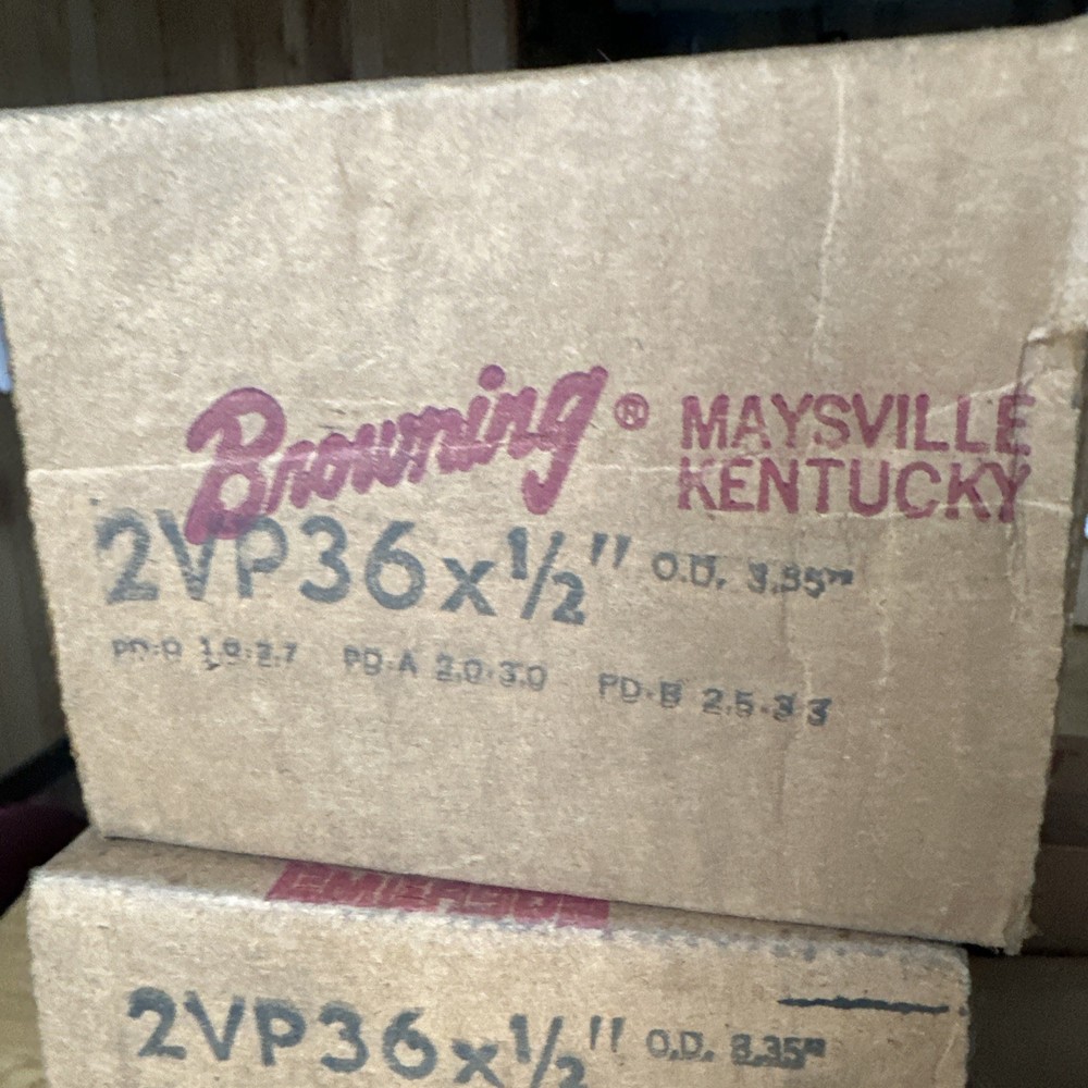 2VP36 X 1/2” Browning Multi Variable Pitch Sheave