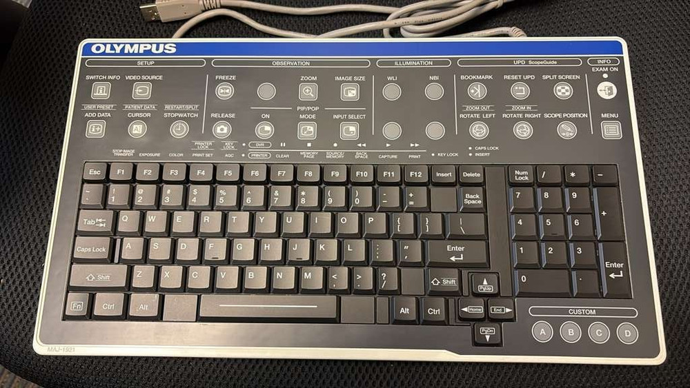 Olympus MAJ-1921 Keyboard for CV-190ENDOSCOPY VIDEO PROCESSOR