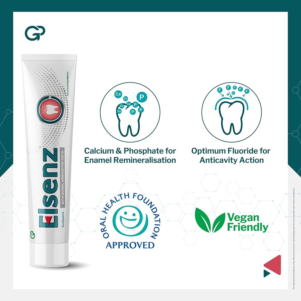 Elsenz Anti Cavity Toothpaste Pack of 6