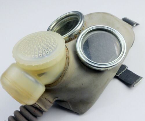 Surplus Chinese Type 64 gas mask & Canvas pack bag