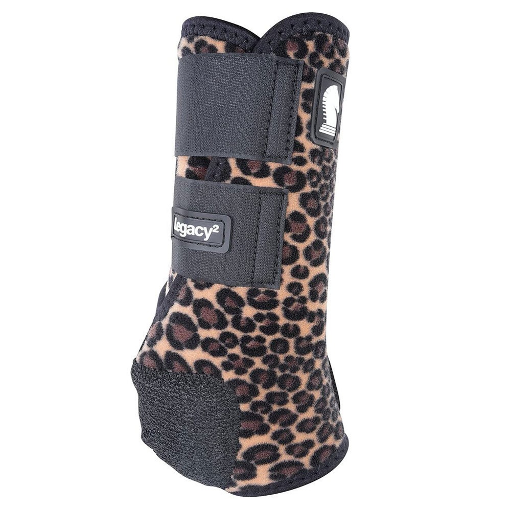 CLASSIC EQUINE Legacy2 Cheetah Front Support Boots (CLS10218CP)