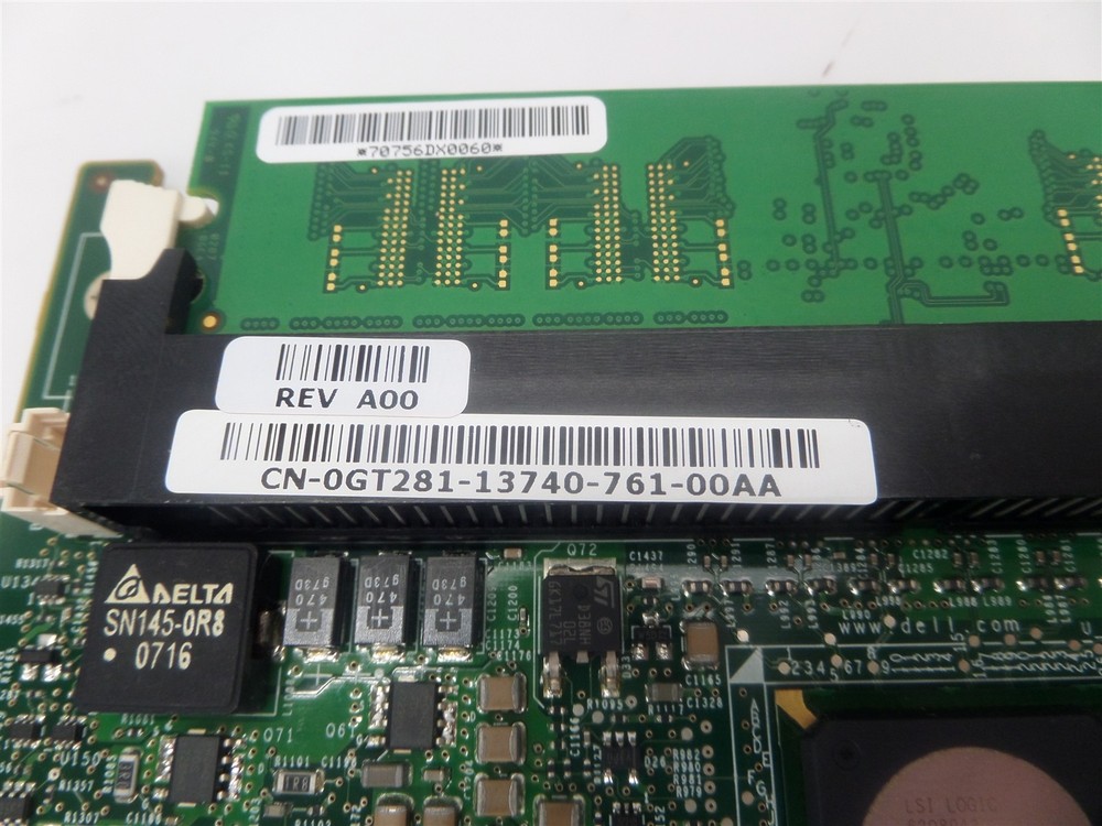 Dell PowerEdge 2900 PERC Raid Controller Card 0GT821