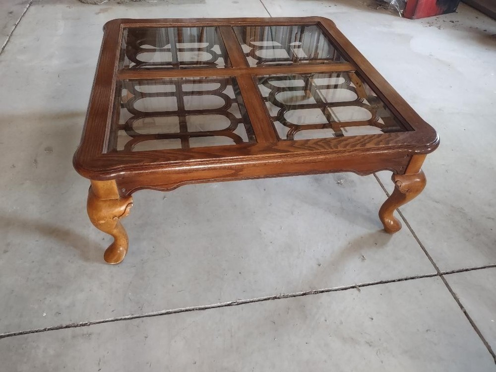 Vintage Wood Coffee Table