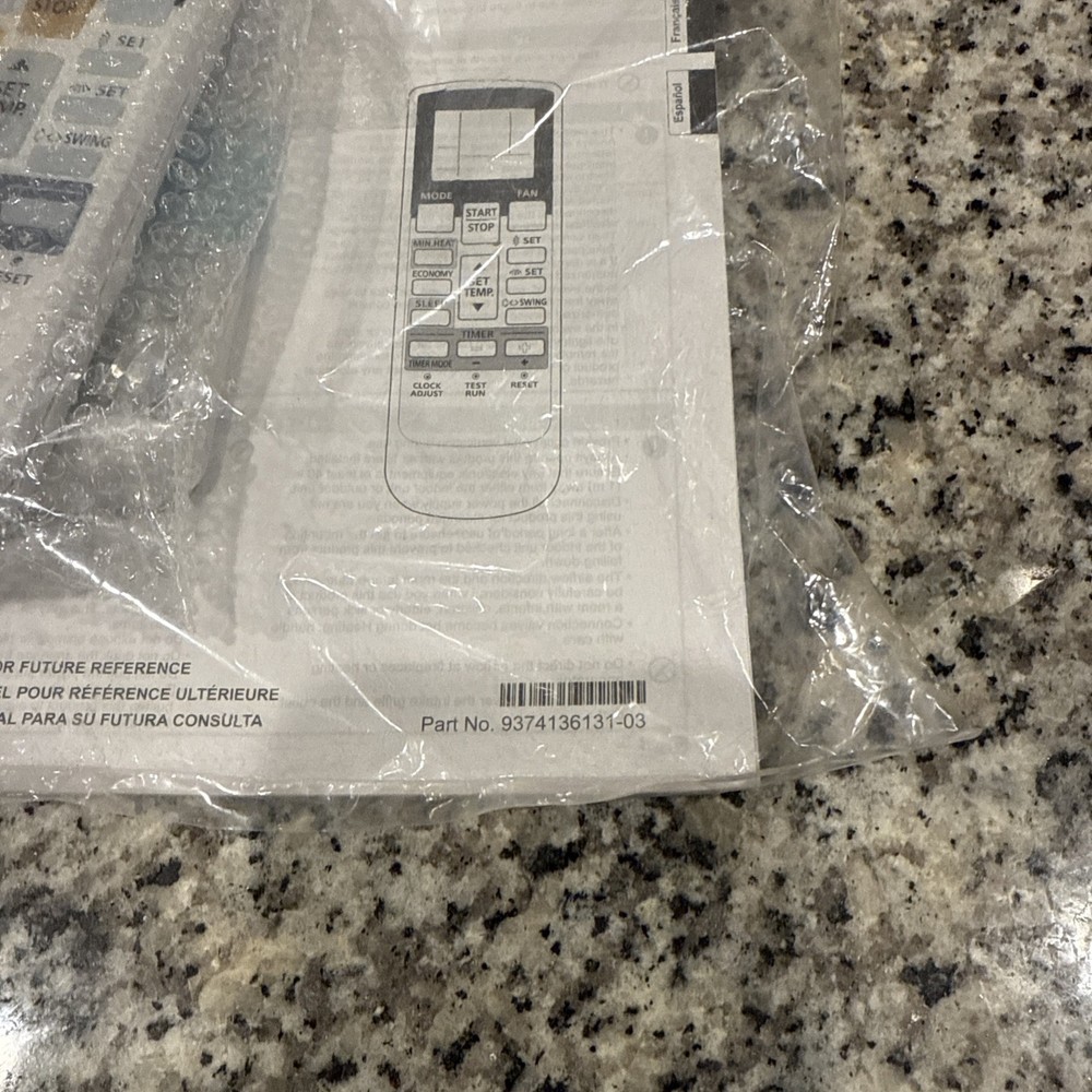 FUJITSU REMOTE CONTROL AR-RY16 ~ with Wall Mount Holder OEM