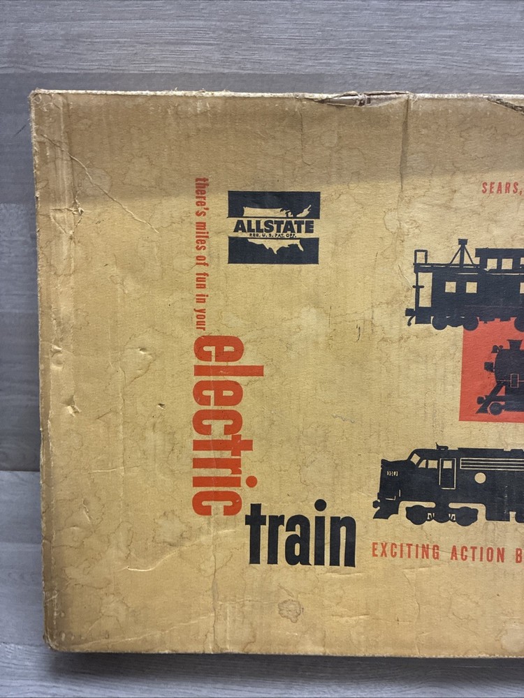 MARX #9620 NEW HAVEN DIESEL FREIGHT SET BOX ONLY!