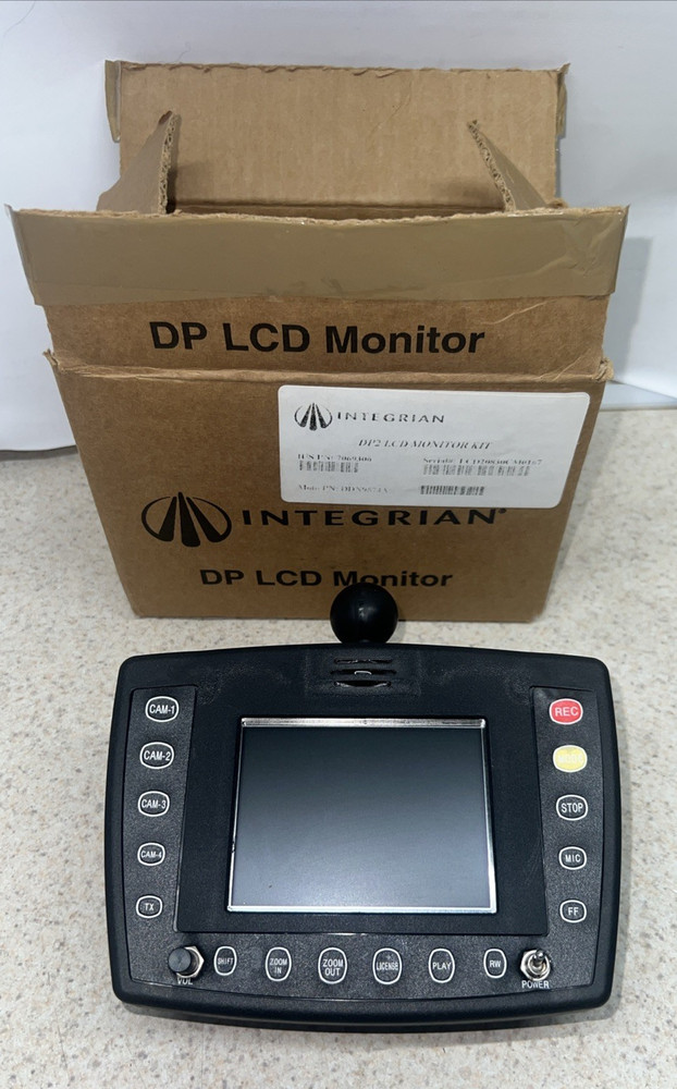 INTEGRIAN Digital Patroller DP2 LCD Screen Video Monitoring UNTESTED