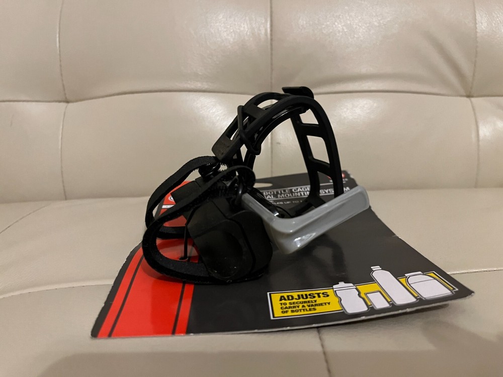 BELL EXPANDABLE BOTTLE CAGE WITH UNIVERSAL MOUNTING SYSTEM