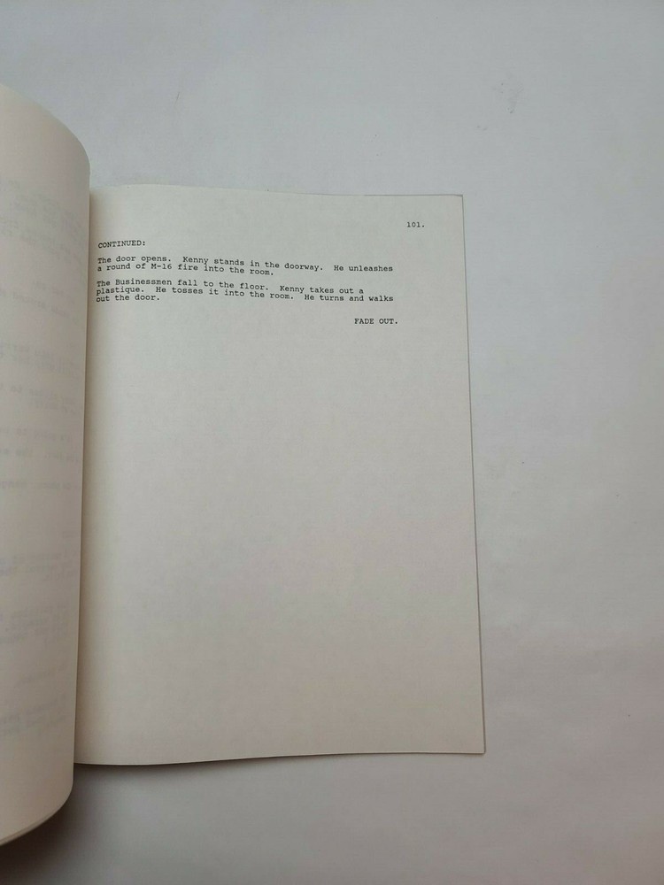 DEAD RUN / Doug MacHugh & Robert Winley 1990 Unproduced Movie Script Screenplay