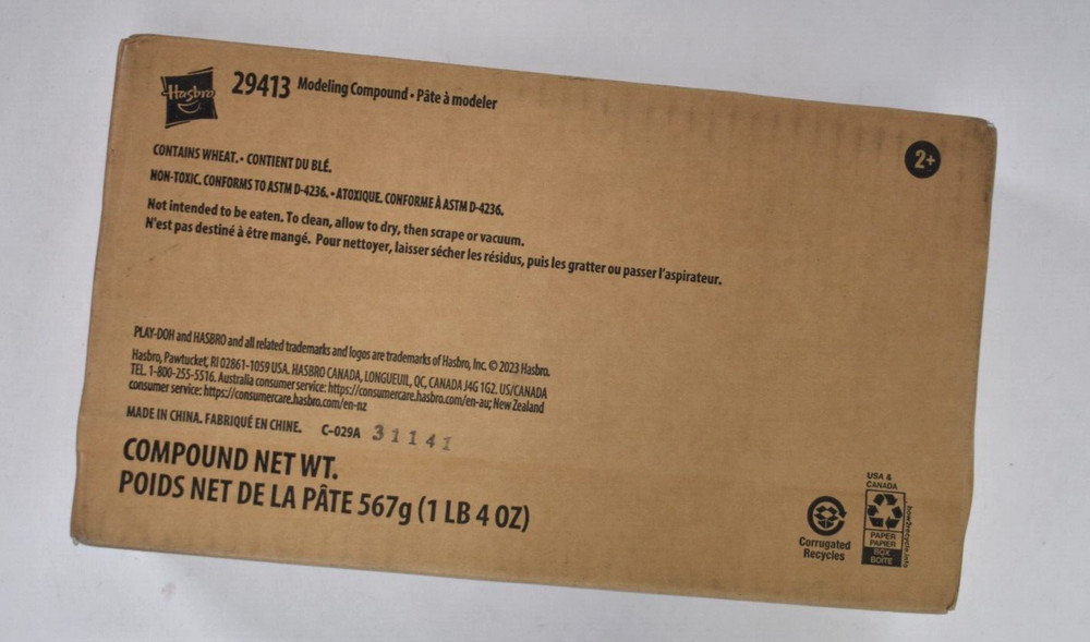 Hasbro Play-Doh Modeling Compound 10 Pack Assorted Colors 2 oz Canisters