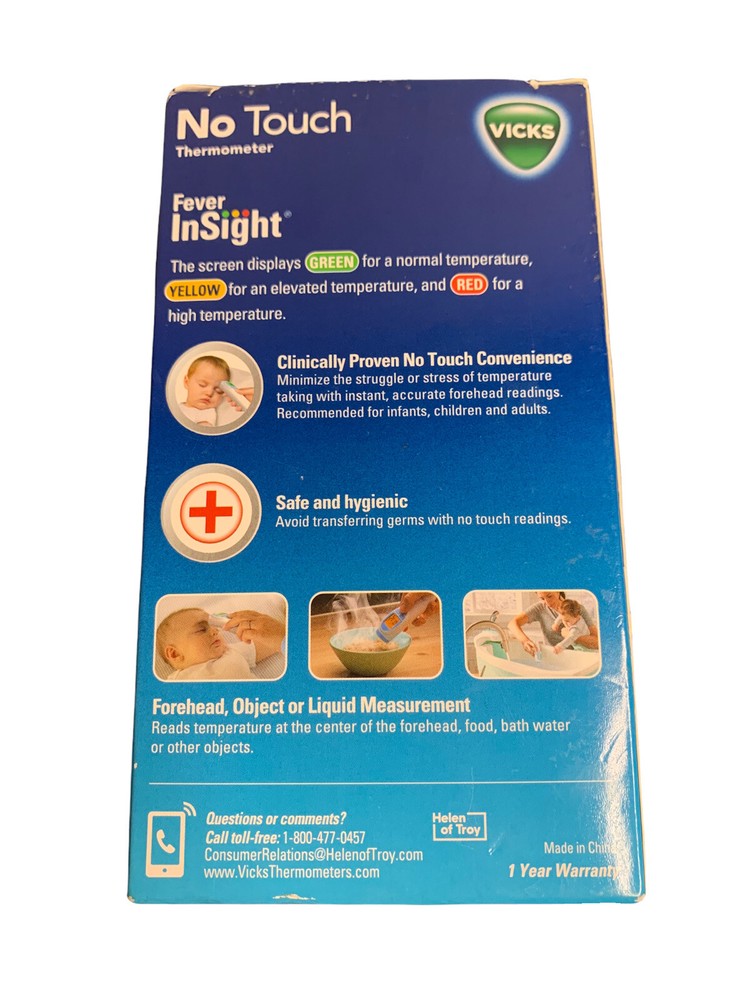 Vicks Forehead No Touch 3-in-1 Thermometer