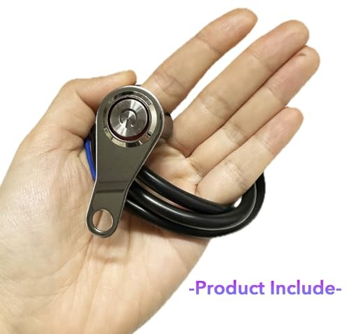 Motorcycle Universal Handlebar Light Power Control Switch Push Button Red