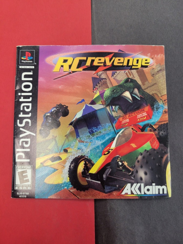 RC Revenge | PS1 | Manual Only