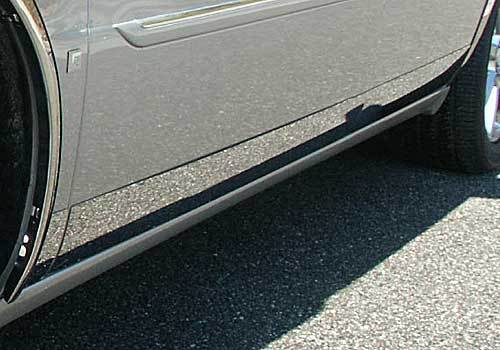 FITS DEVILLE DTS 2000-2011 STAINLESS CHROME ROCKER PANEL 8PCS