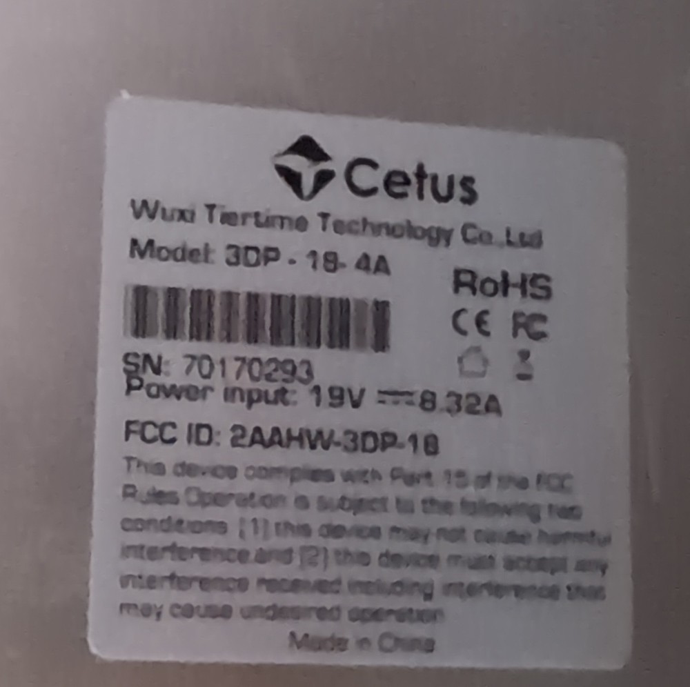 Cetus 3D MKll 3D printer