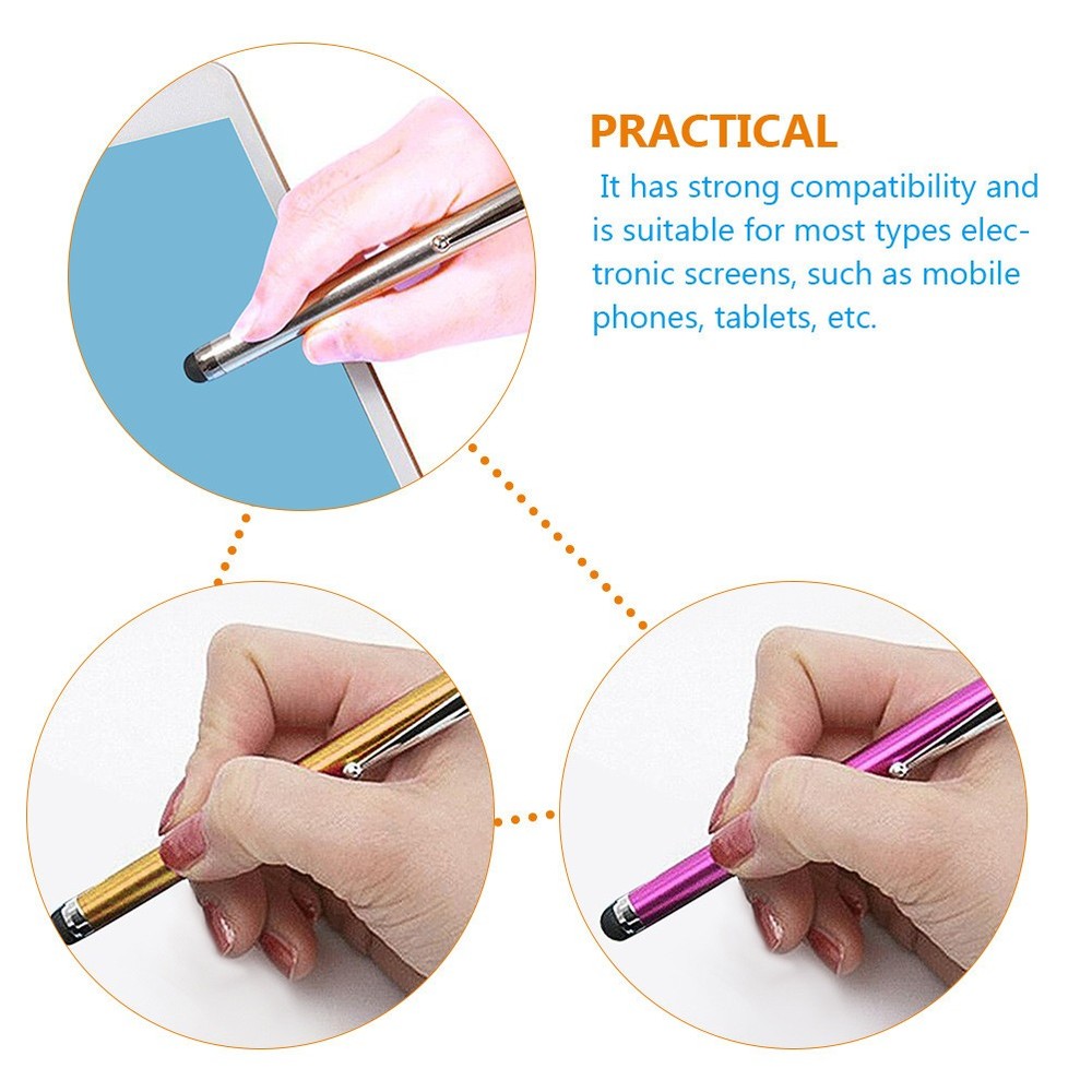 10 Pcs Touch Capacitive Pen Pens for Tablets Extra Fine Tip Stylus