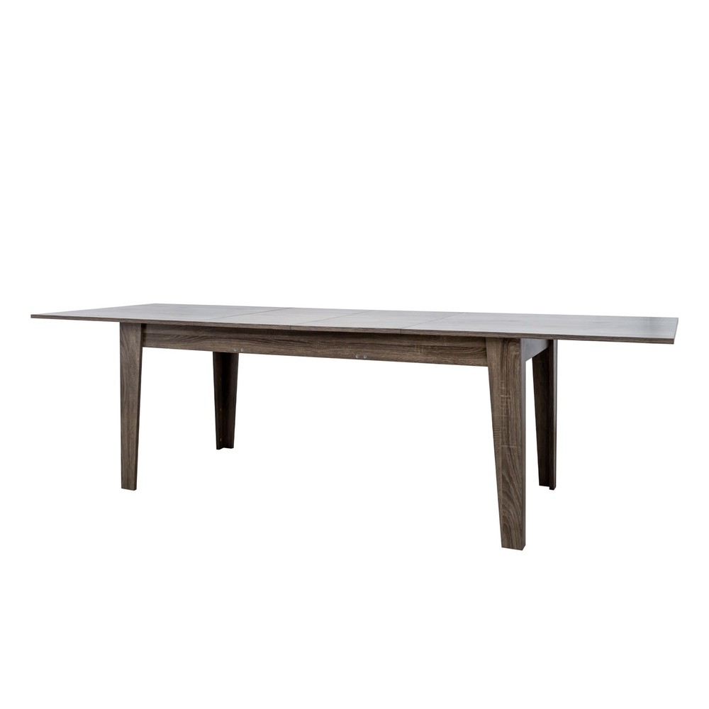 Dining Table , 106.3 in Large Extendable Kitchen Table