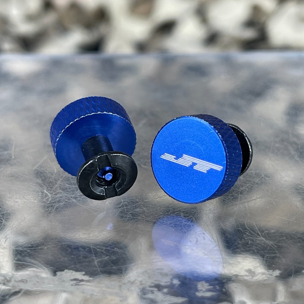 NEW JT Proflex Inline Earset w/ Thumb Screws - Navy Blue