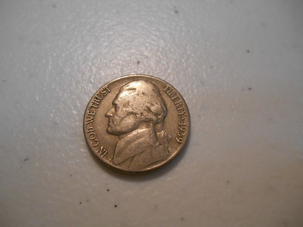1939S Jefferson Nickel VF