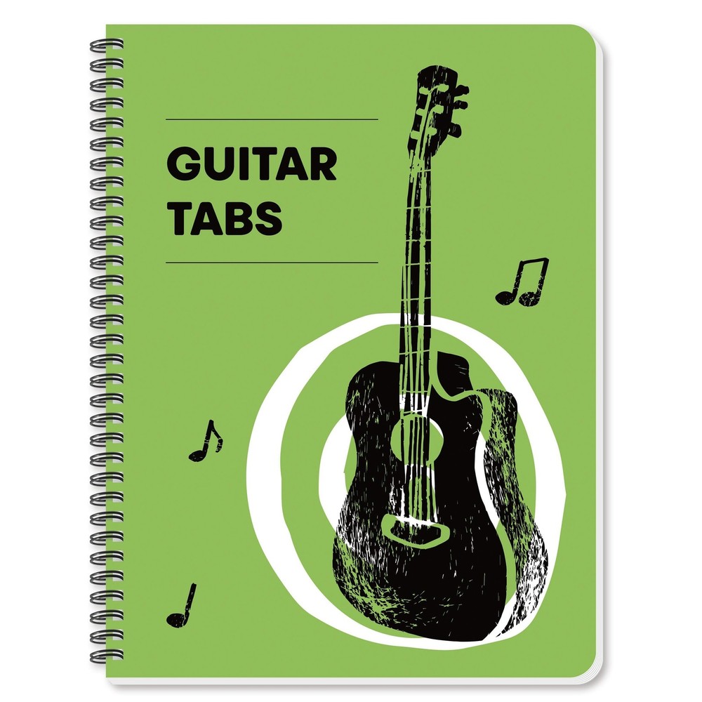 INKNOTE Guitar Tablature Notebook Blank Music Tabs Journal for multicolour