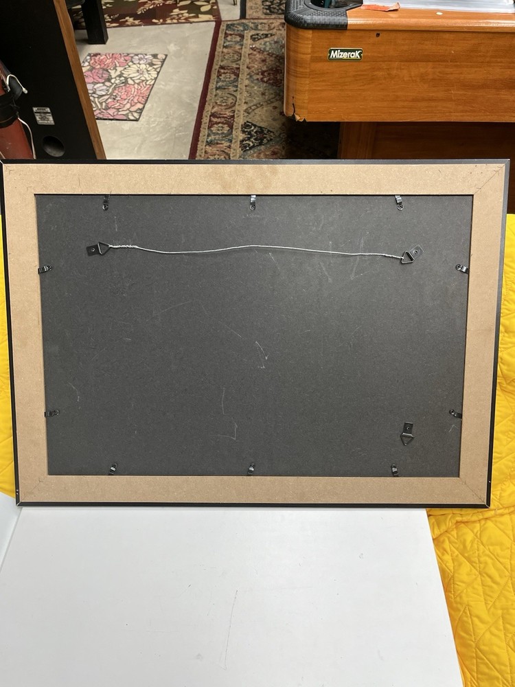 Framed Kyle Lamar 2003 Student Pencil Drawing