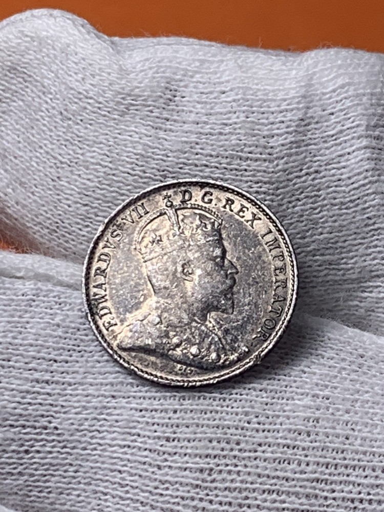 1905 Canada Silver 5 Cents (A2573)