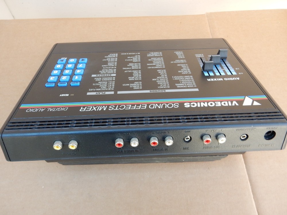 VIDEONICS SOUND EFFECTS MIXER DIGITAL