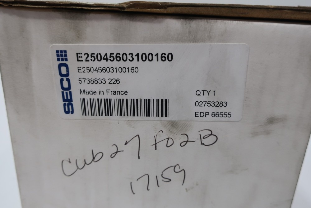 Seco E25045603100160 Tool Holder