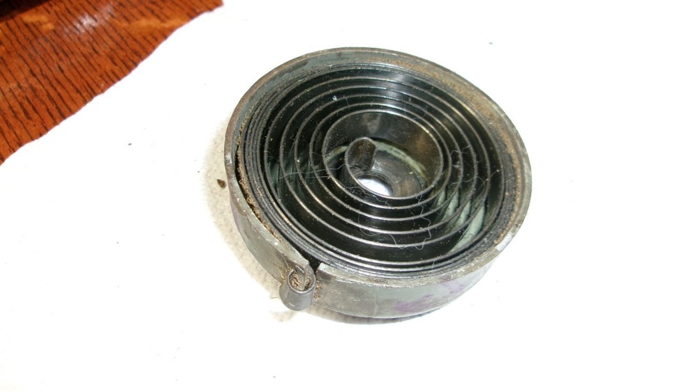 BUFFALO FORGE 15" DRILL PRESS  QUILL  SPRING NO COVER OR COLLAR!