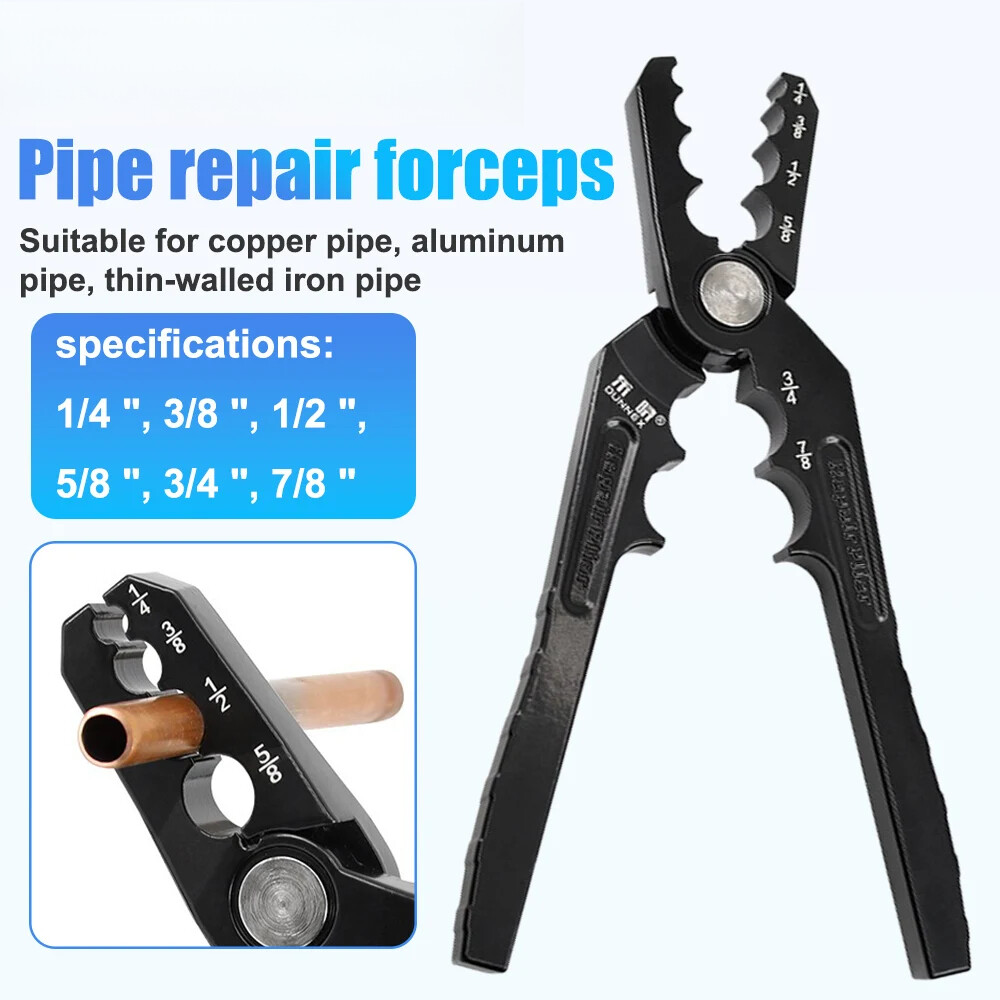 Copper Pipe Empty Adjusting Round Pliers Flat Copper Pipe Bending Round Pliers