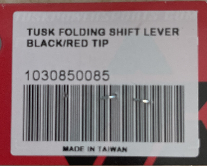 tusk folding shift lever