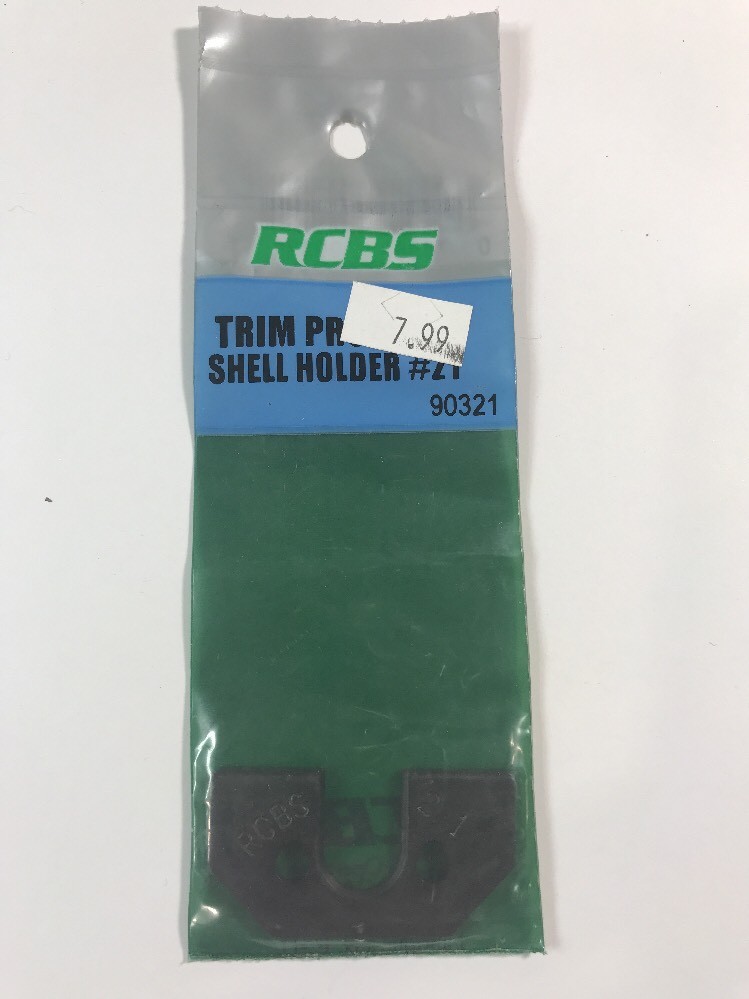 NEW RCBS TRIM PRO SHELL HOLDER 21 90321