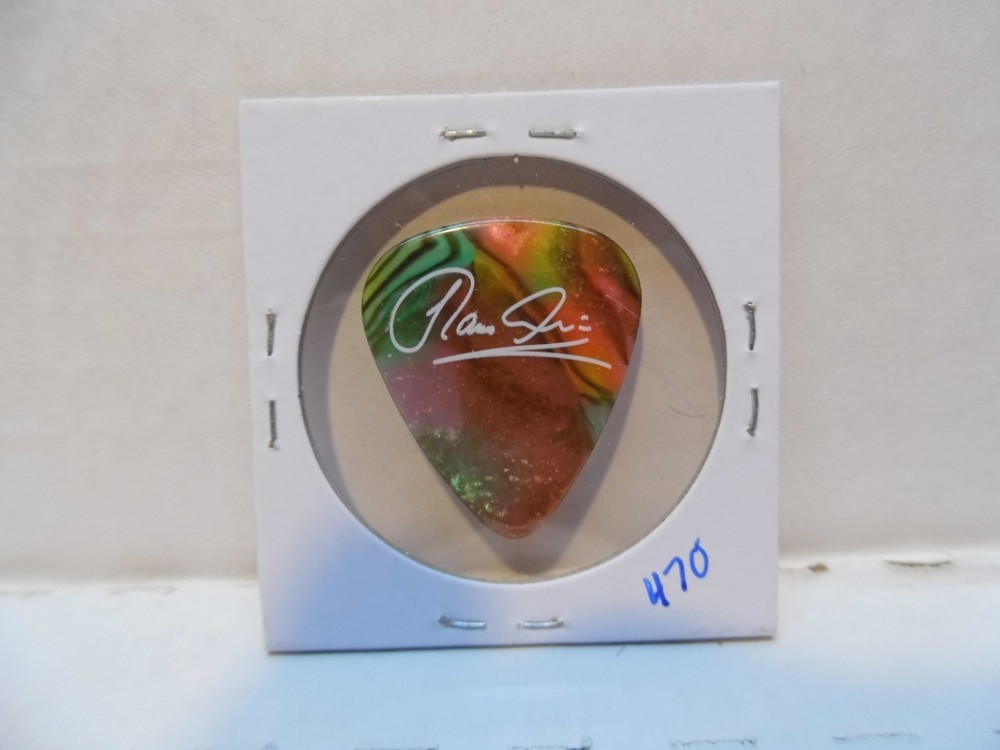 SCORPIONS "KLAUS MEINE" FINAL STRING 2012 GUITAR PICK~READ DESCRIPTION #33~15