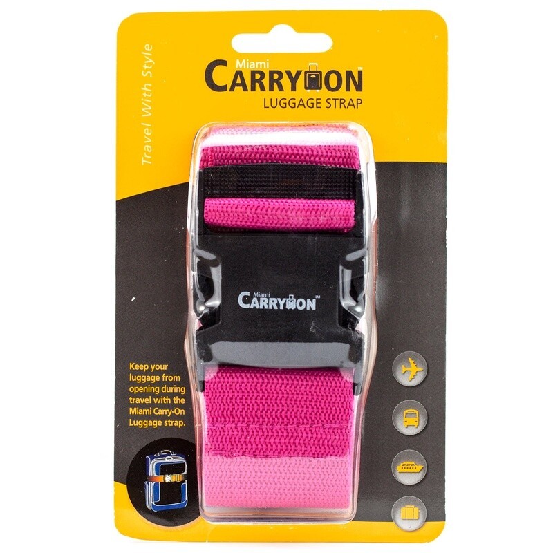 Adjustable Luggage Strap Travel Belt Secure Durable Nylon Easy Identification US