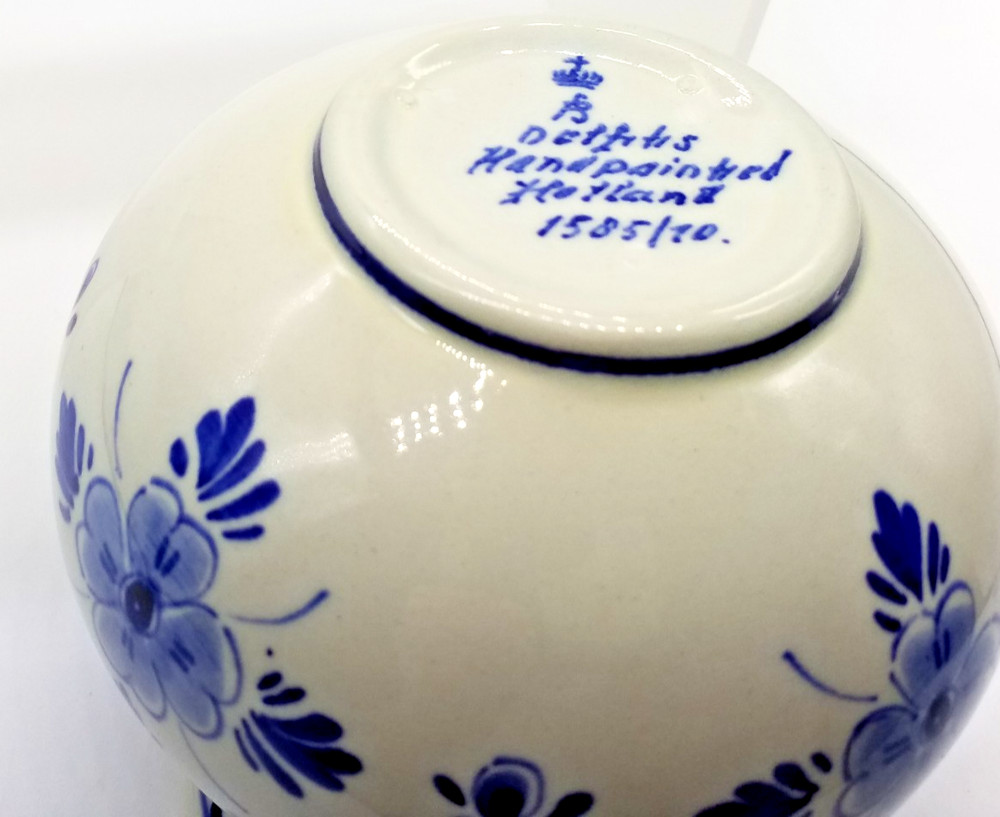 Delft Blue Hand Painted Creamer