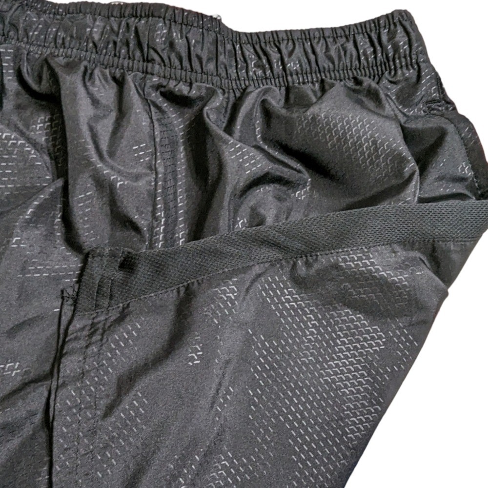 Layer 8 Qwick Dry Pull-on Black Drawstring Shorts Size L (M308)