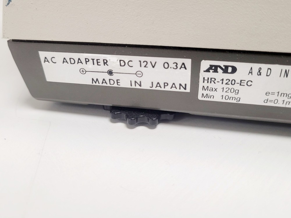 A&D Instruments HR-120 Analytical Balance Scales