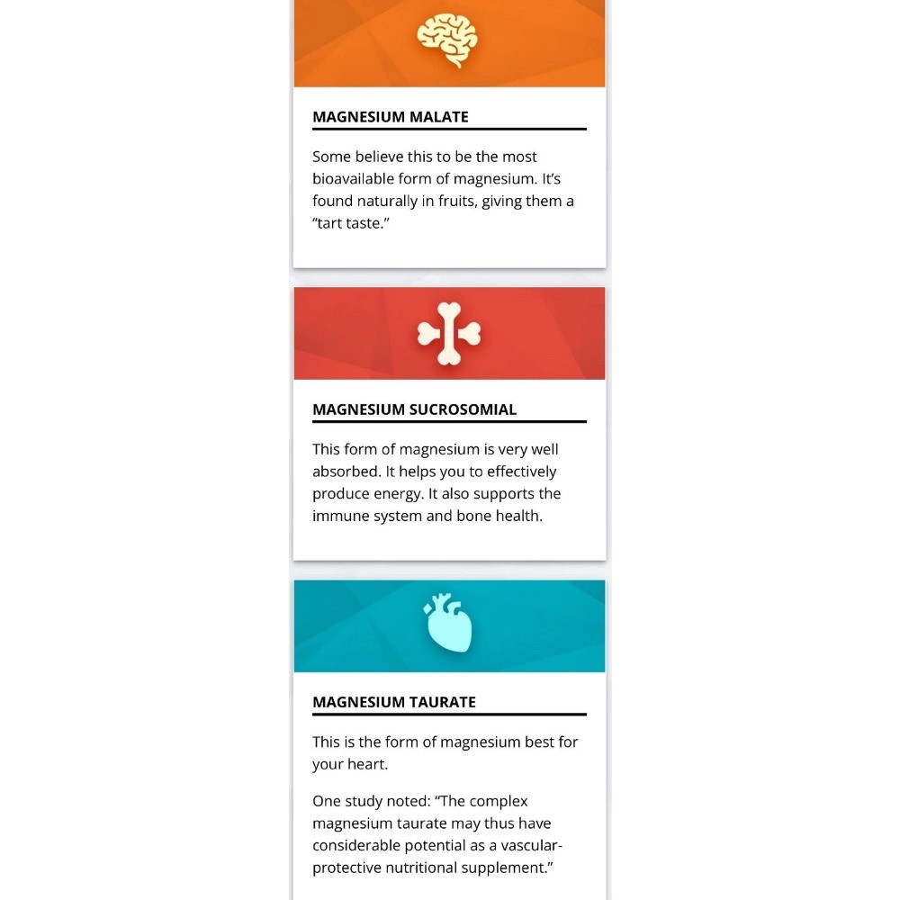 Bioptimizers Magnesium Breakthrough all 7 essential forms, 60 capsules - 2 pack